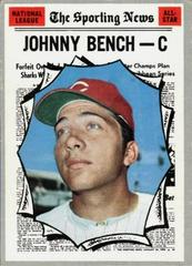 Johnny Bench #464 Baseball Cards 1970 Topps Prices