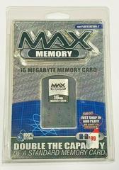 Memory Card - Sealed Packaging | Max Memory 16MB Memory Card Playstation 2