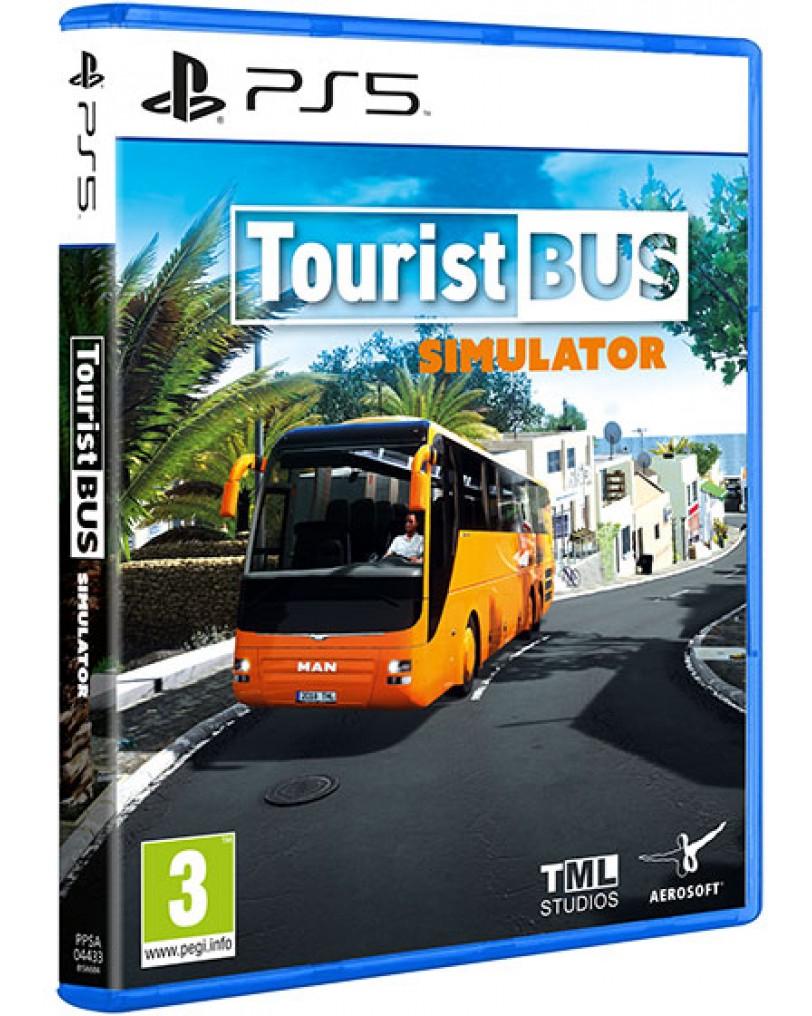 Carátula de Tourist Bus Simulator para PS5 (edición PAL España)