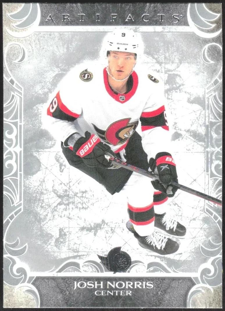 Josh Norris #86 Hockey Cards 2024 Upper Deck Artifacts
