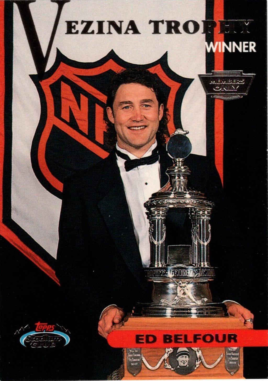 Ed Belfour #150 1993-94 Stadium Club Hockey