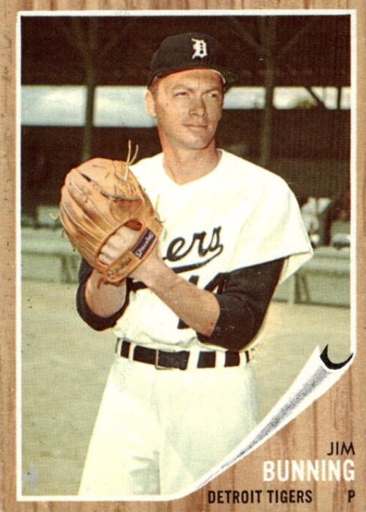 Jim Bunning #460 Baseball Cards 1962 Topps
