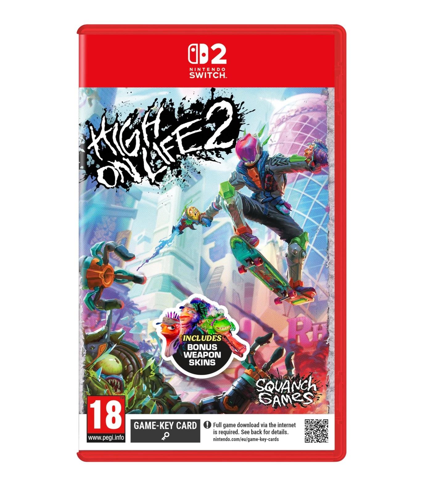 Carátula de High on Life 2 para Switch 2 (edición PAL España)