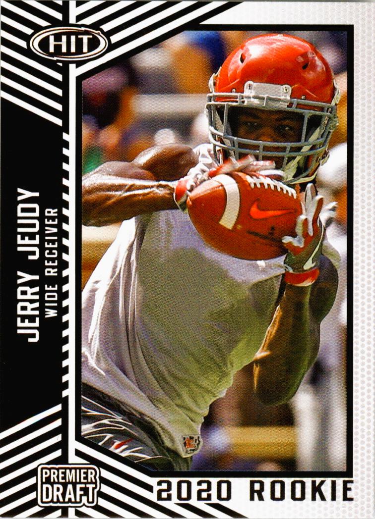 Jerry Jeudy #81 Football Cards 2020 Sage Hit