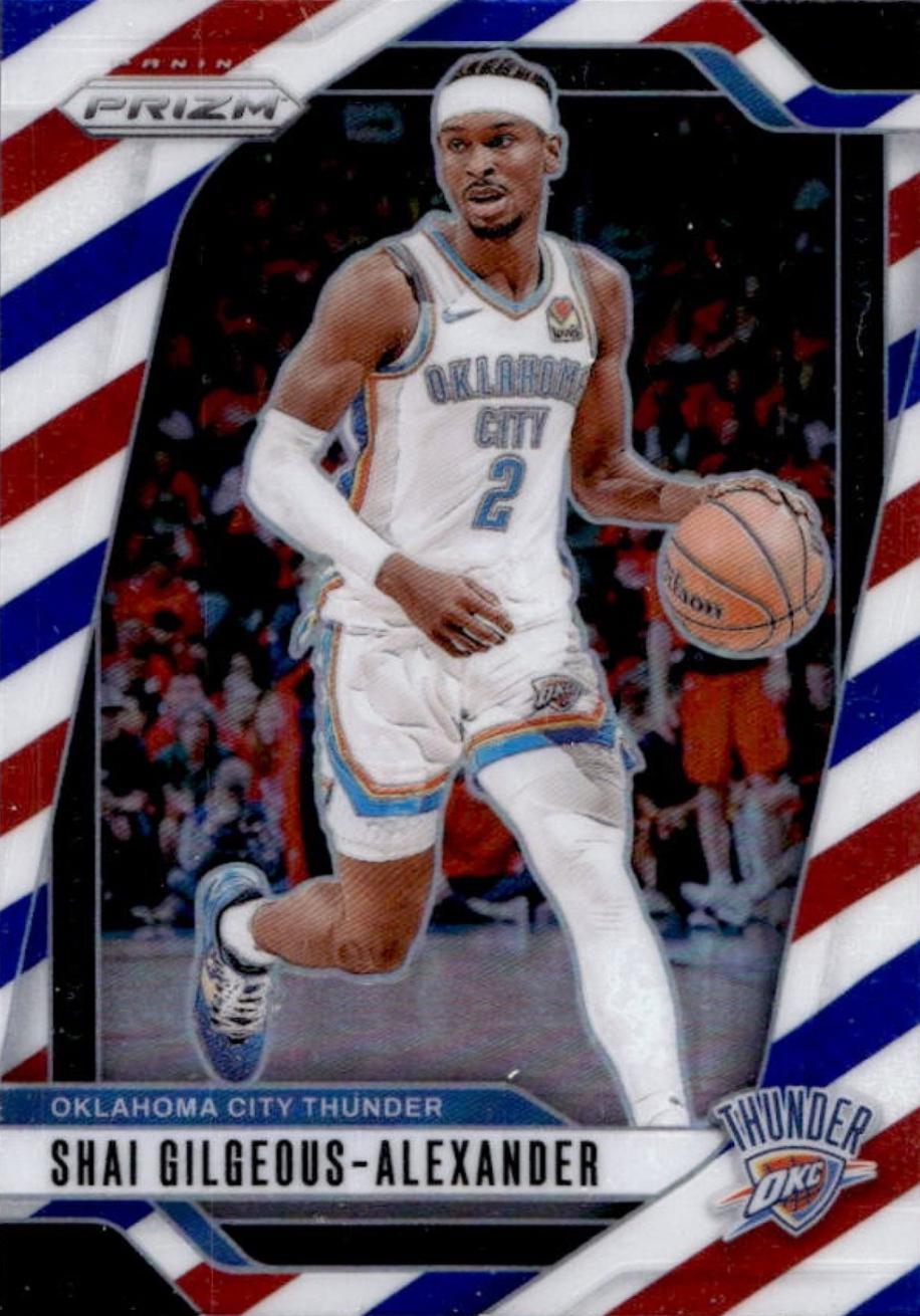 Shai Gilgeous-Alexander [Red White Blue] #113 Prices | 2024 Panini