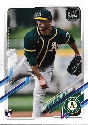 James Kaprielian #167 Baseball Cards 2021 Topps