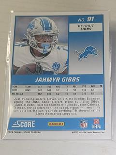 Jahmyr Gibbs
