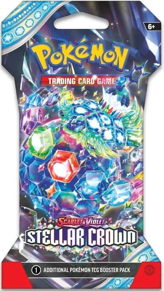 Sleeved Booster Pack Pokemon Stellar Crown