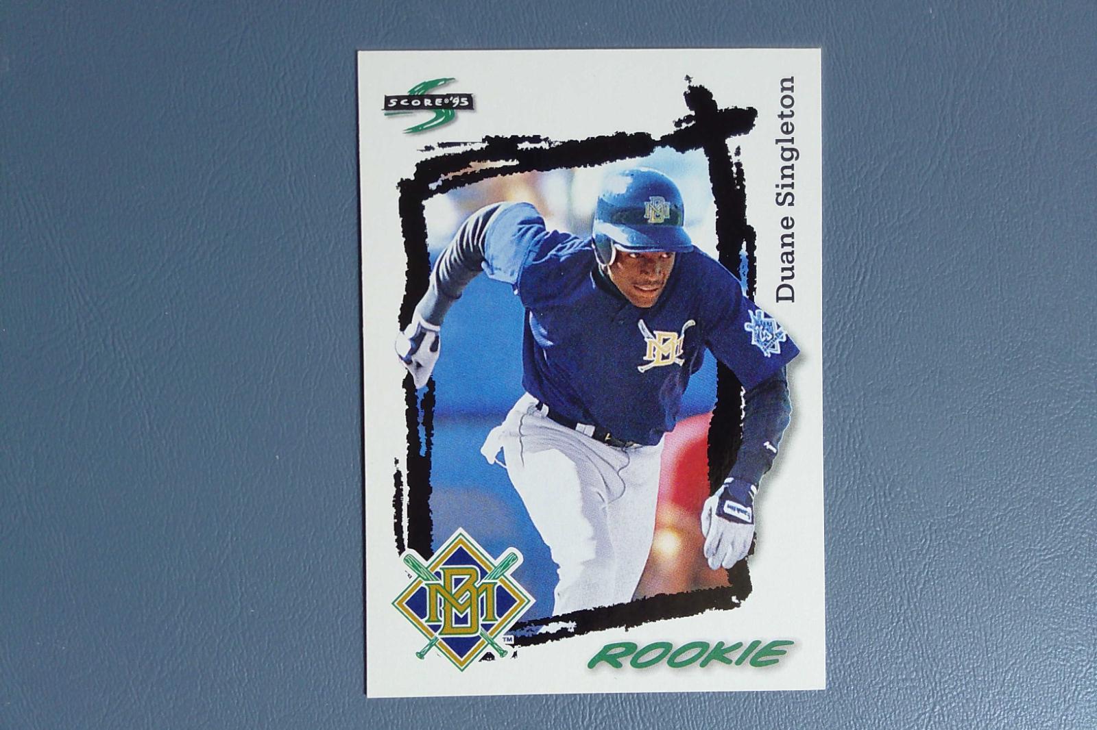 Duane Singleton #581 Prices [Rookie] | 1995 Score | Baseball Cards