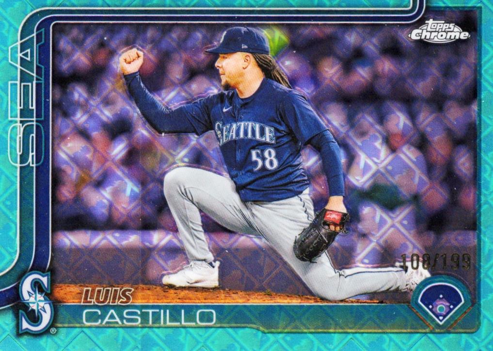 Luis Castillo [Aqua Refractor] #69