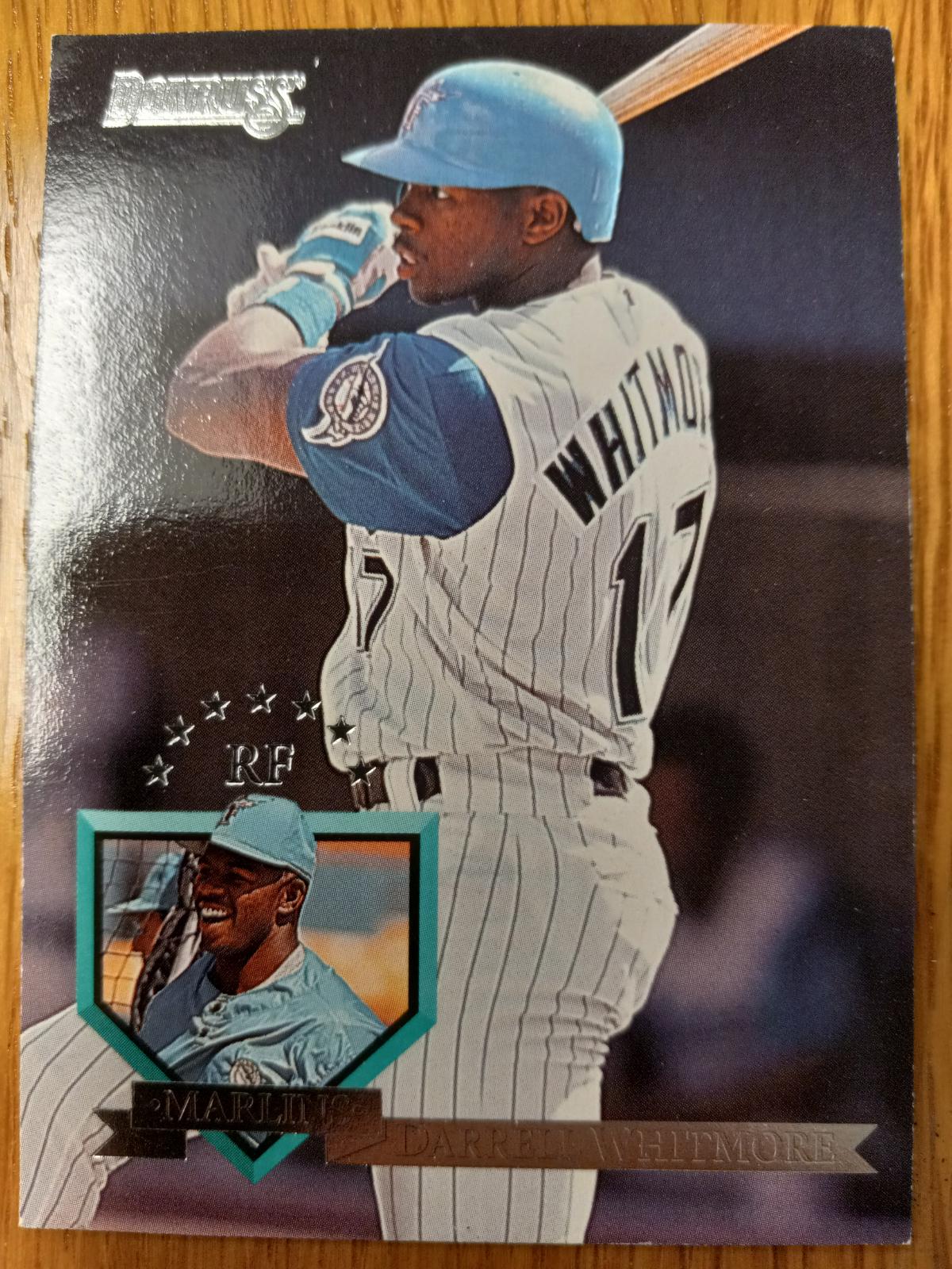 Darrell Whitmore #22 Baseball Cards 1995 Donruss