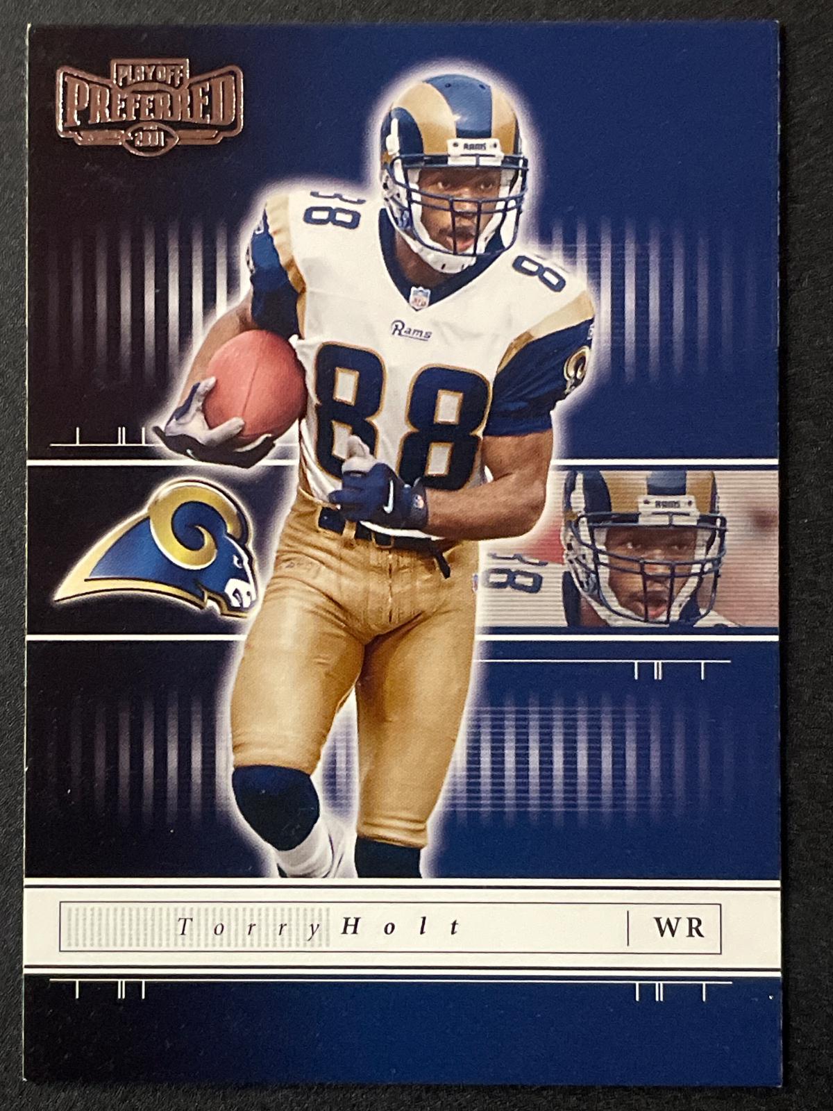 Torry Holt #91 2001 Playoff Preferred Football