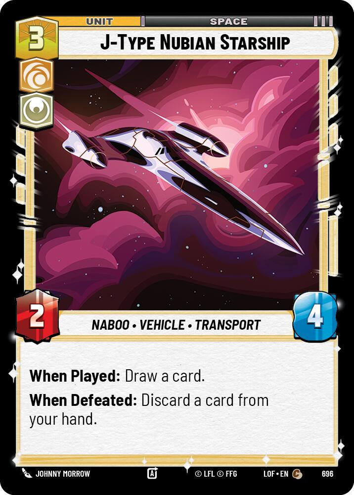 J-Type Nubian Starship [Foil] #696