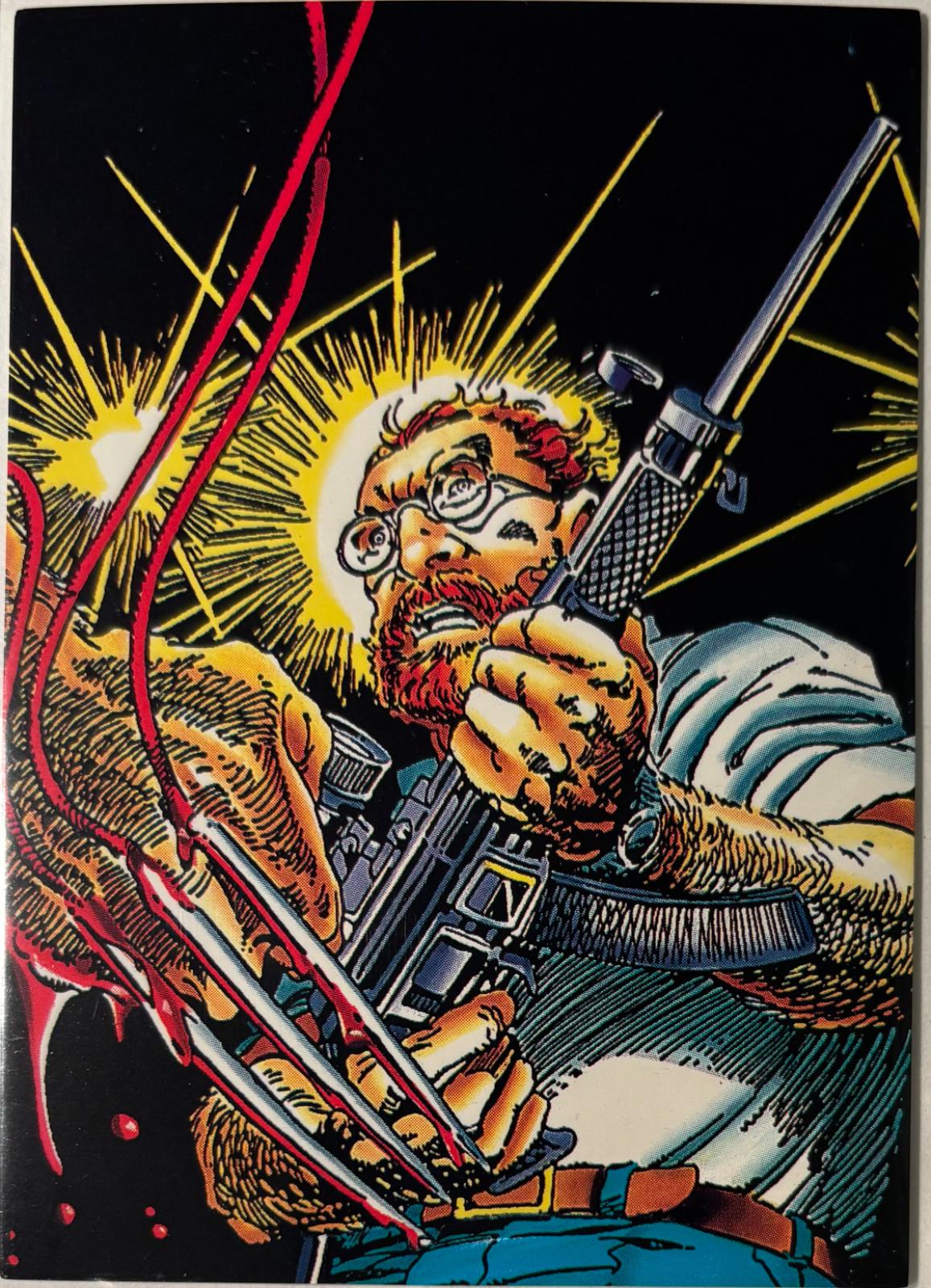 Dr. A. B. Cornelius #10 Marvel 1992 Comic Images Wolverine From Then 'Til Now II