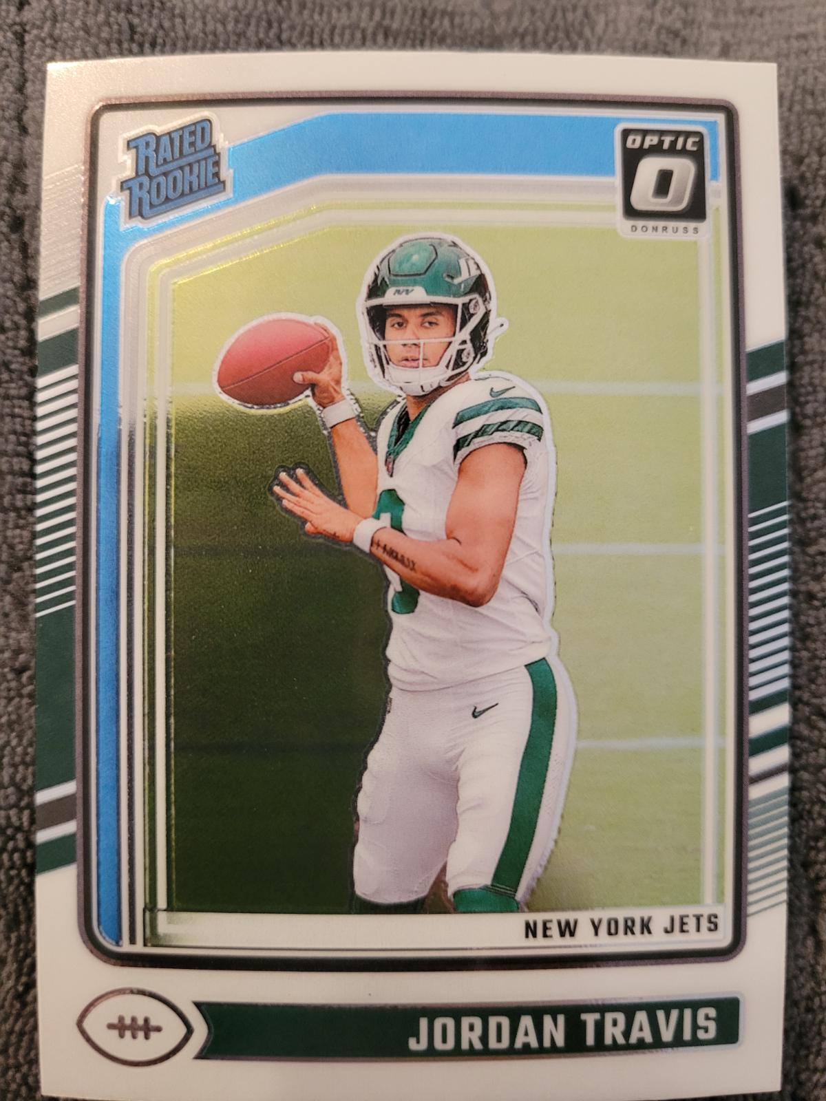 Jordan Travis #260 Football Cards 2024 Panini Donruss Optic
