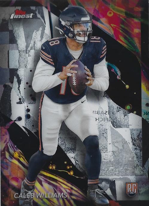 Caleb Williams #161 Football Cards 2024 Topps Finest