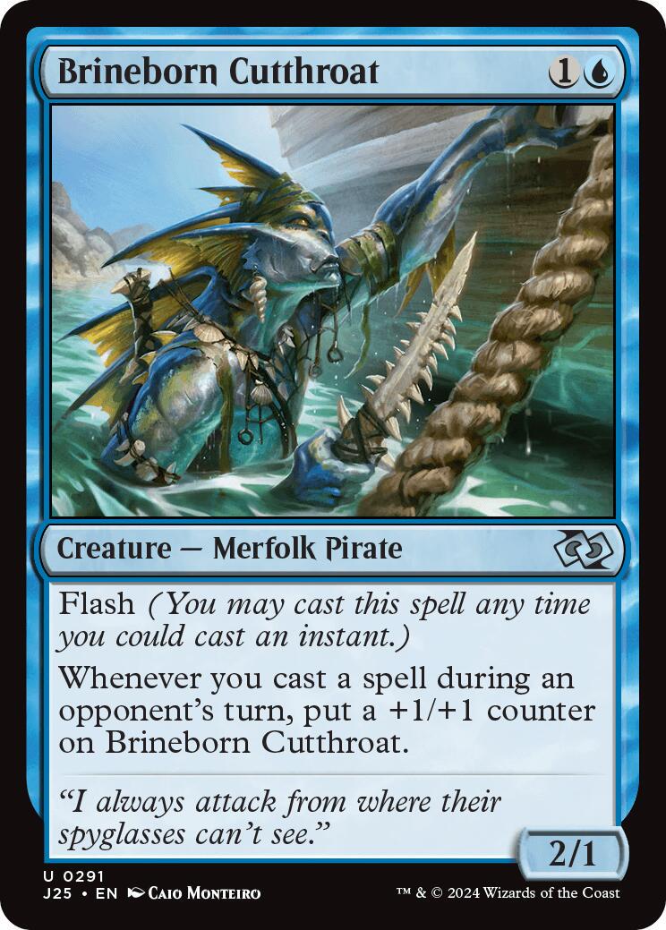 Brineborn Cutthroat (Magic Foundations Jumpstart)