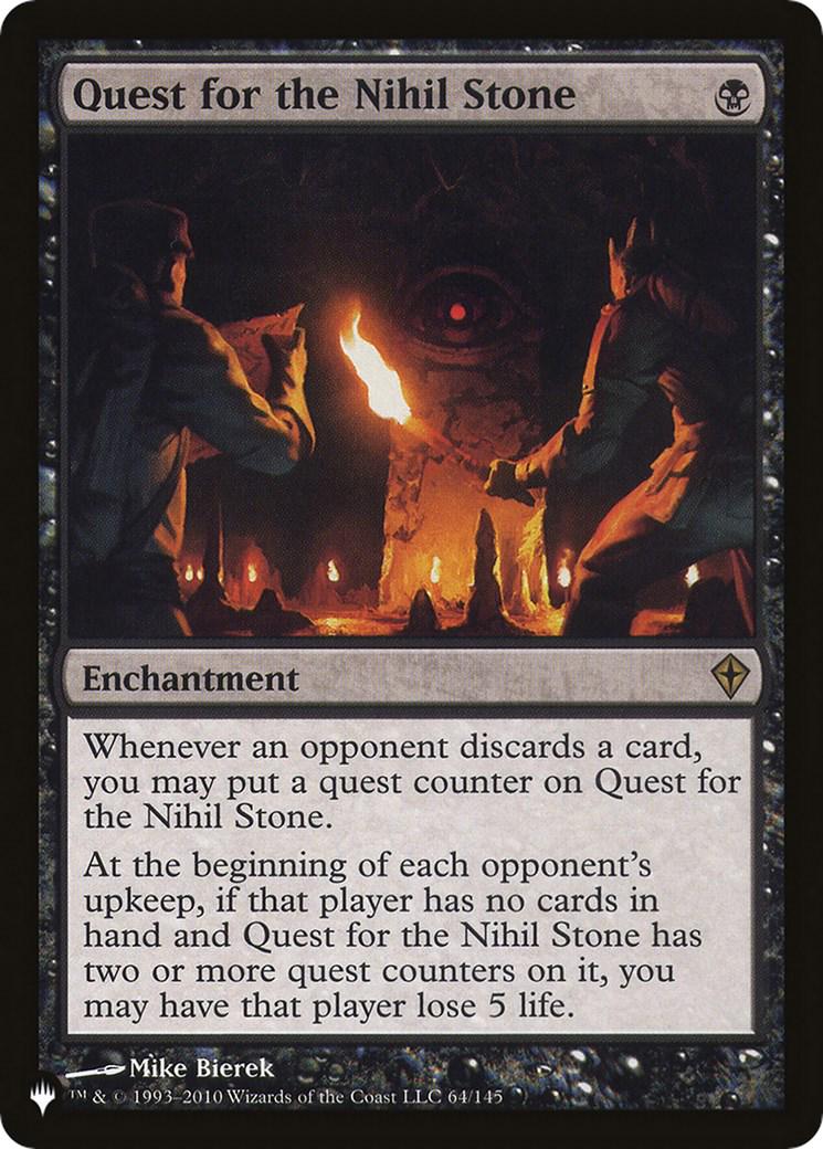 Quest for the Nihil Stone #64 Magic The List Reprints
