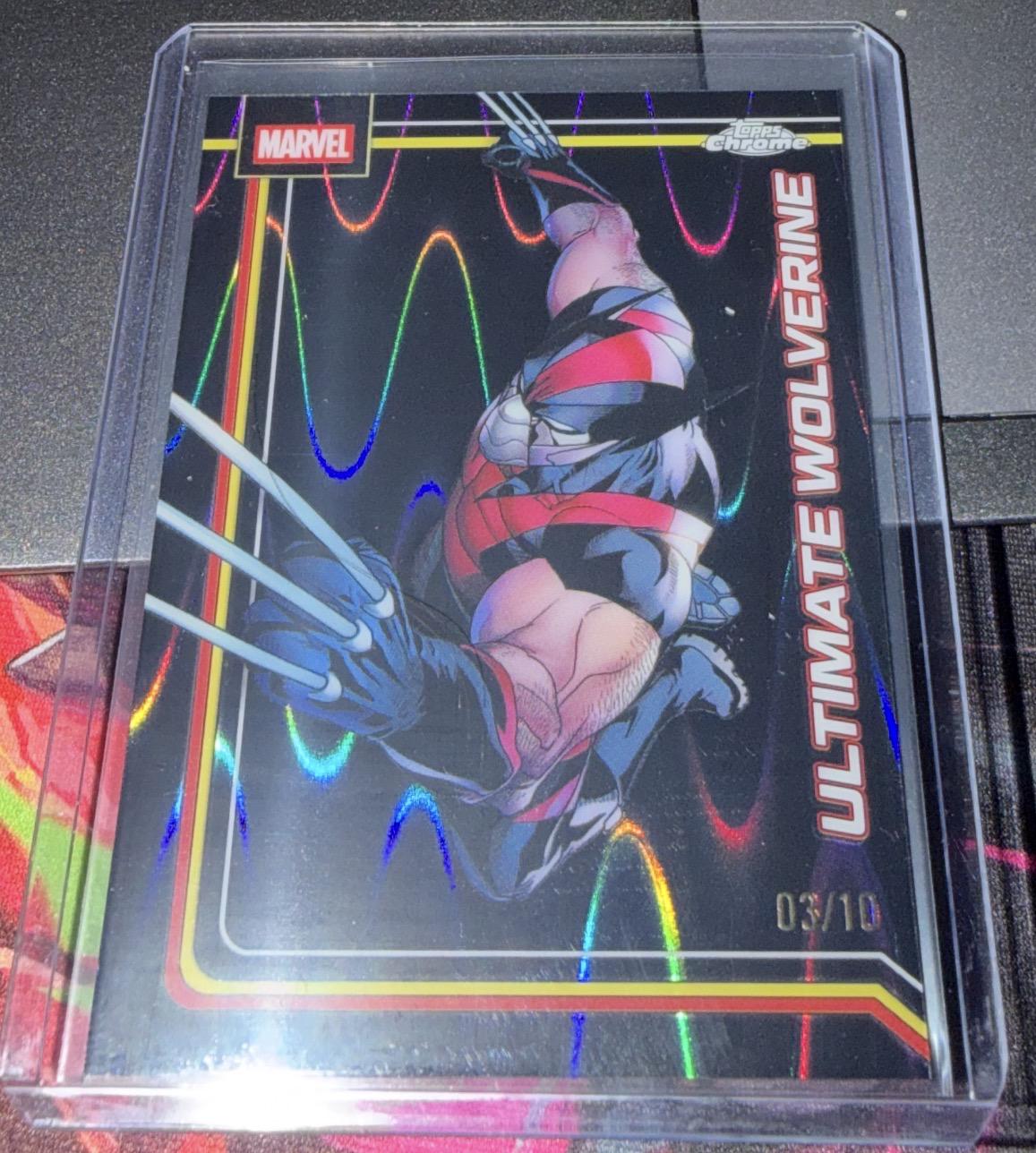 Ultimate Wolverine Black RayWave Refractor