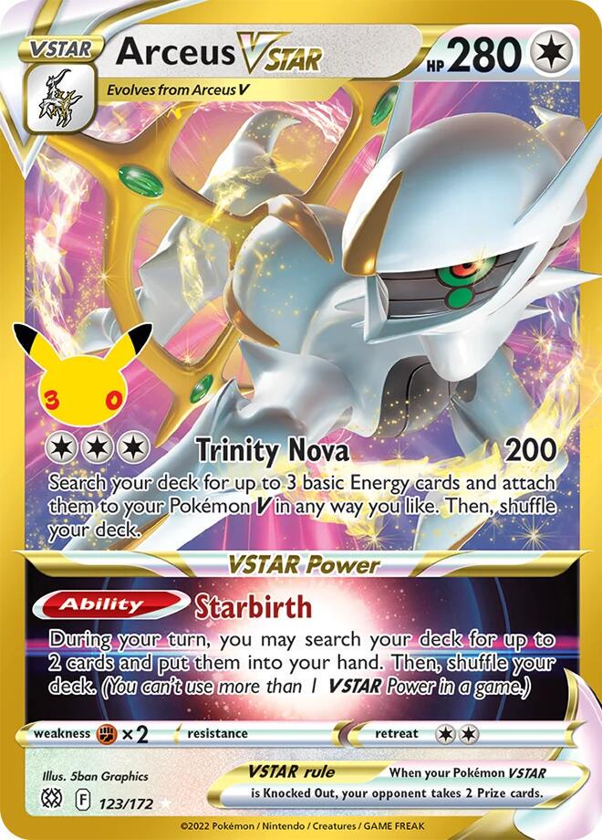 2026 Arceus VSTAR #123