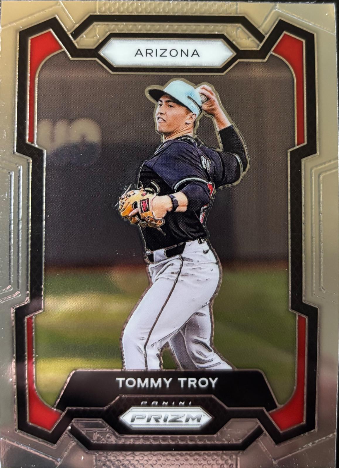 Tommy Troy #164 Baseball Cards 2024 Panini Prizm