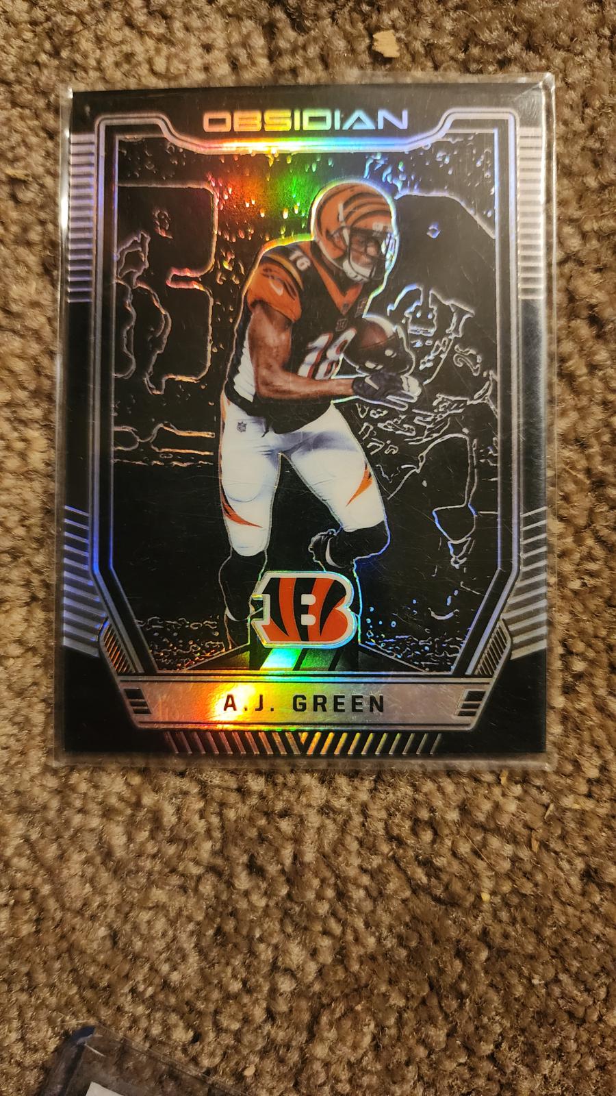 A. J. Green #20 Football Cards 2018 Panini Obsidian