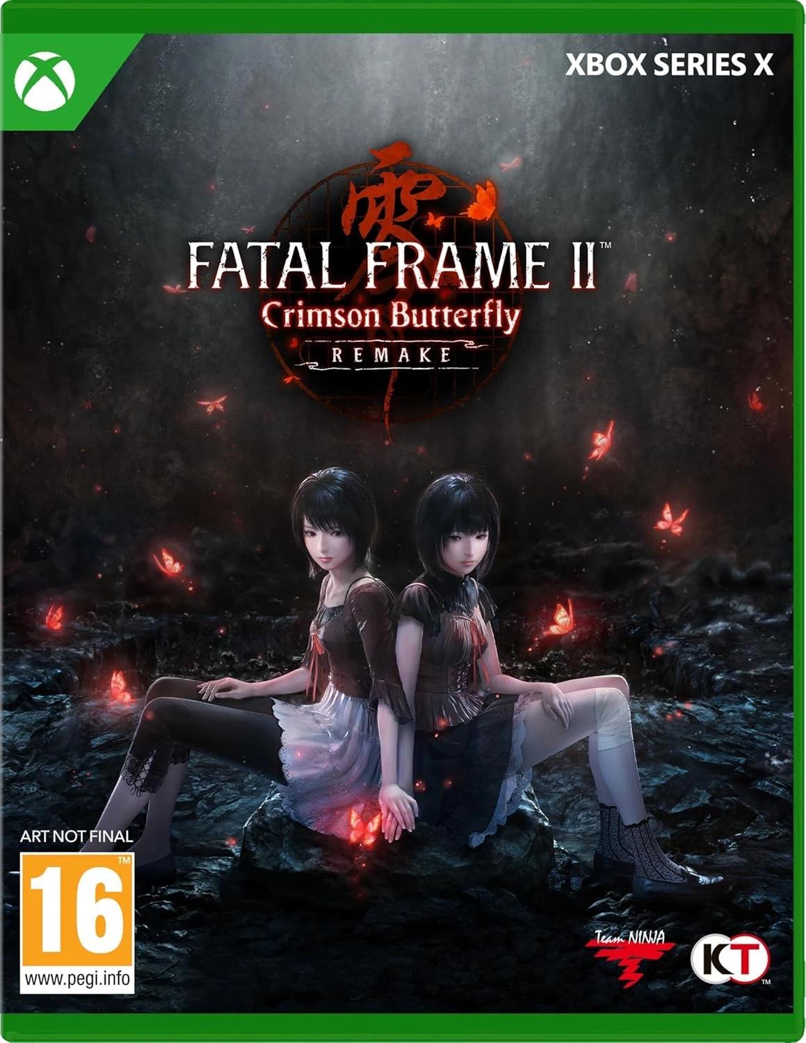 Carátula de Fatal Frame II: Crimson Butterfly Remake para Xbox Series X (edición PAL España)