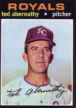Ted Abernathy #187 1971 Topps Baseball