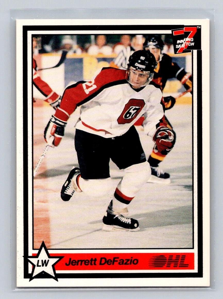 Jerrett DeFazio #82 1990 7th Inning Sketch Ohl Hockey