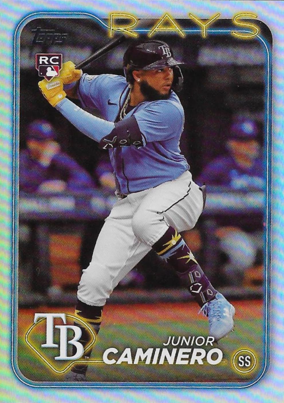 2024 Junior Caminero [Rainbow Foil] #628