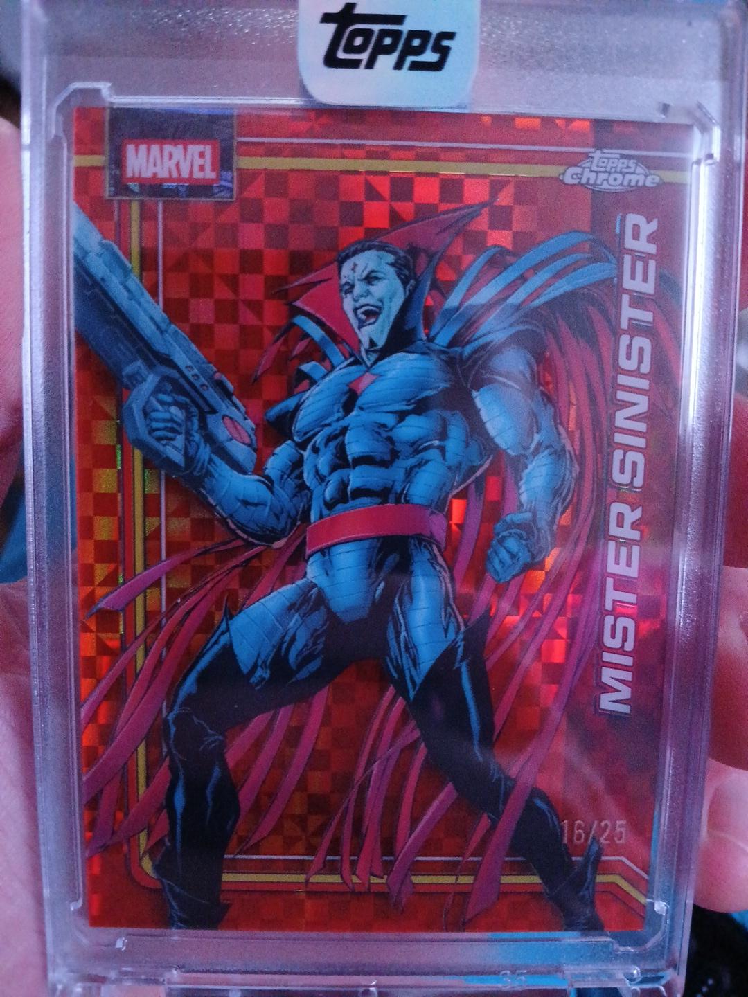 Mister Sinister Orange X-Fractor