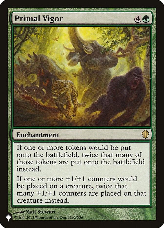 Primal Vigor #162 Magic The List Reprints