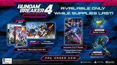 Contents | Gundam Breaker 4 [Launch Edition] Playstation 5