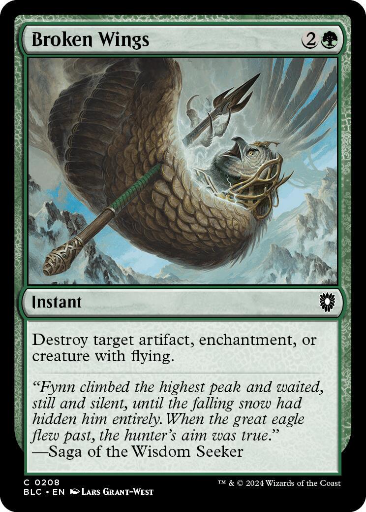 Broken Wings (Magic Bloomburrow Commander)