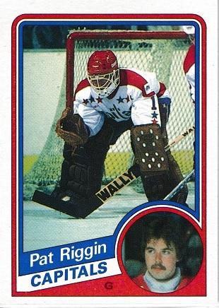 Pat Riggin #148 1984-85 Topps Hockey
