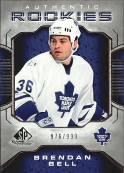 Brendan Bell #155 2006 Sp Game Used Hockey