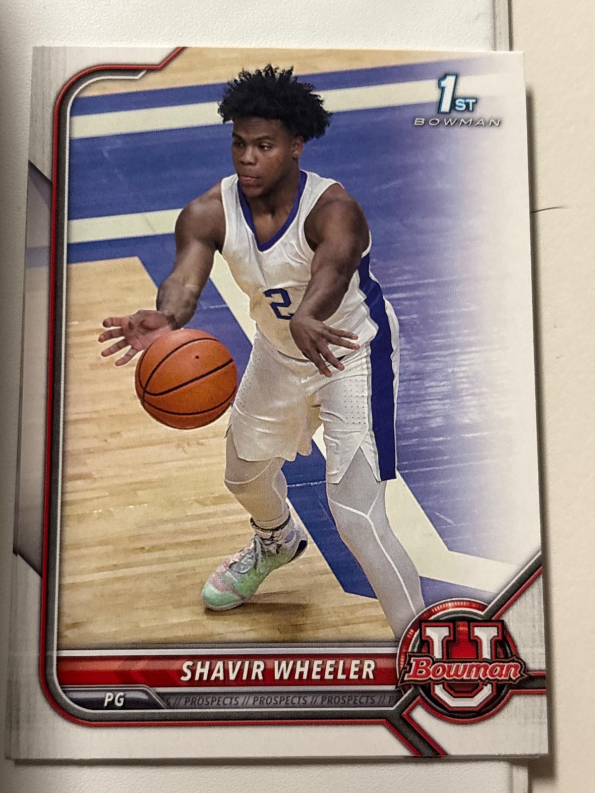 Sahvir Wheeler #46 2021 Bowman University Basketball