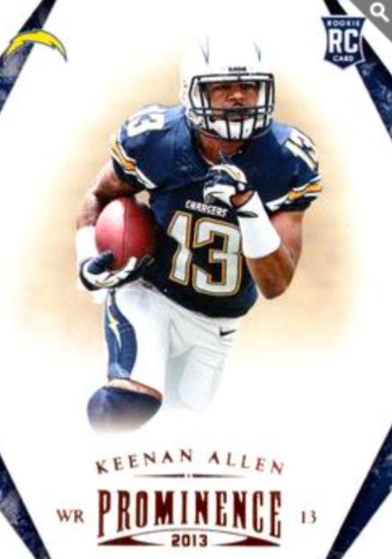 Keenan Allen #149 Football Cards 2013 Panini Prominence