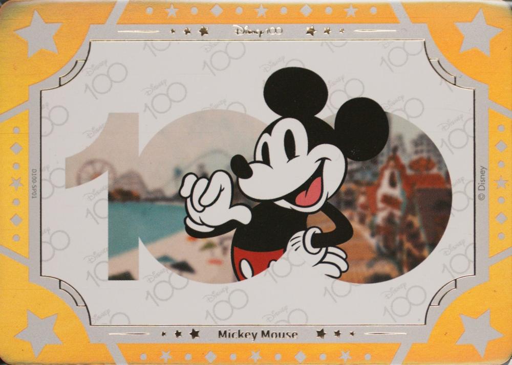 Mickey Mouse #D100-SP01 Prices | 2023 Card Fun Disney 100 Joyful