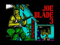 Loading Screen | Joe Blade 3 ZX Spectrum