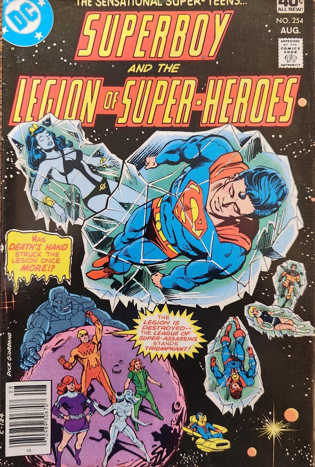 Superboy And The Legion Of Super Heroes #254 (1979) Comic Books Superboy and the Legion of Super-Heroes