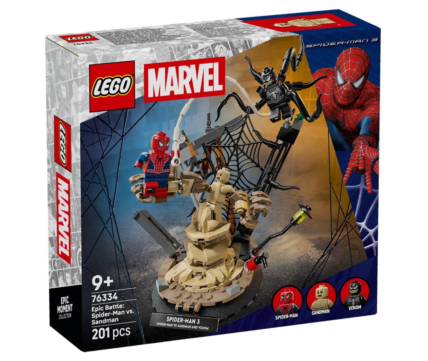 Epic Battle: Spider-Man Vs. Sandman #76334 | Precios de los Juegos LEGO ...
