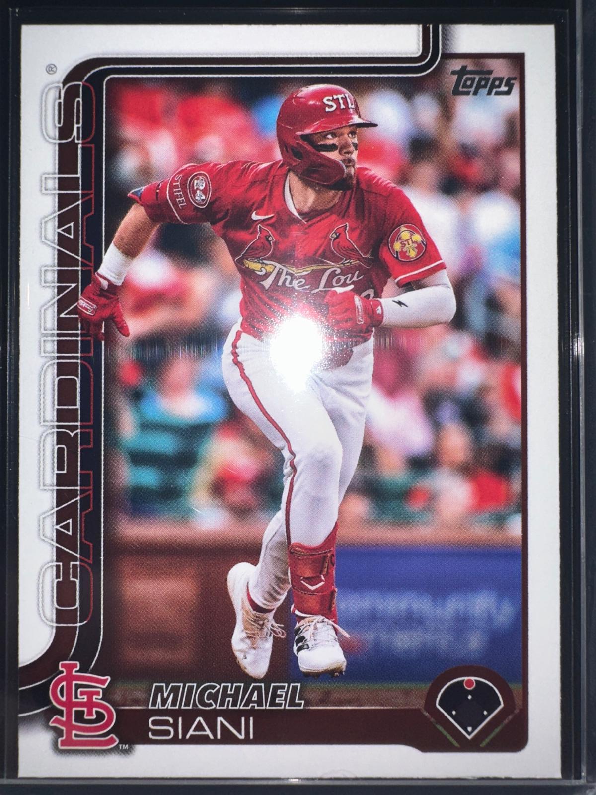 Michael Siani #289 Baseball Cards 2025 Topps