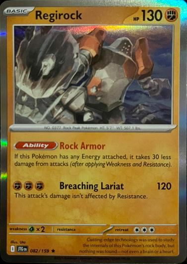 Regirock #82 Cover Art
