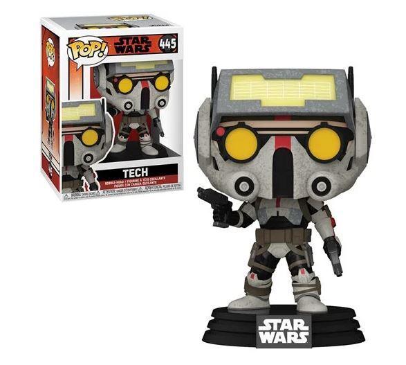 Tech #445 Star Wars: The Bad Batch Funko Pop box and figure