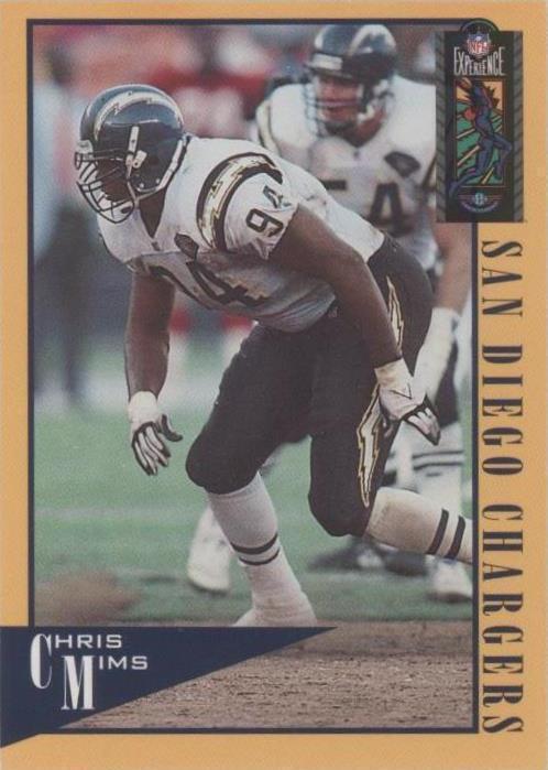 Chris Mims #99 1995 Classic NFL Experience