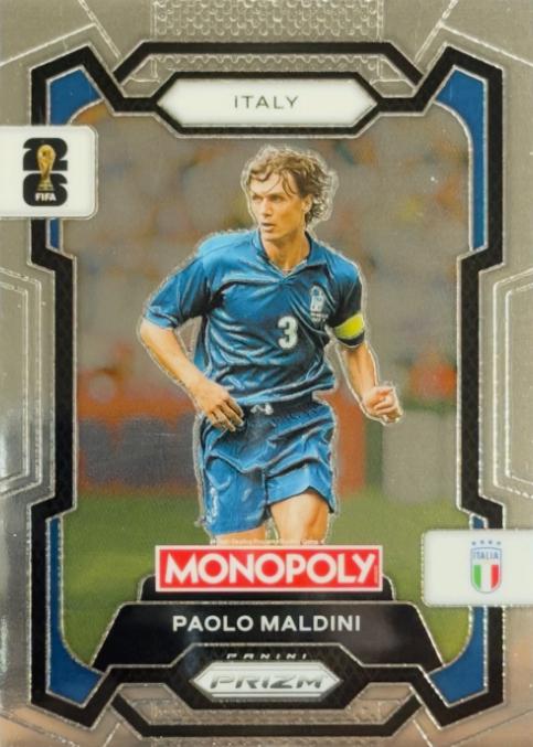Paolo Maldini #37 2026 Panini Prizm Monopoly FIFA World Cup
