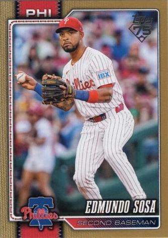 2026 Topps Edmundo Sosa [Gold] #289 card