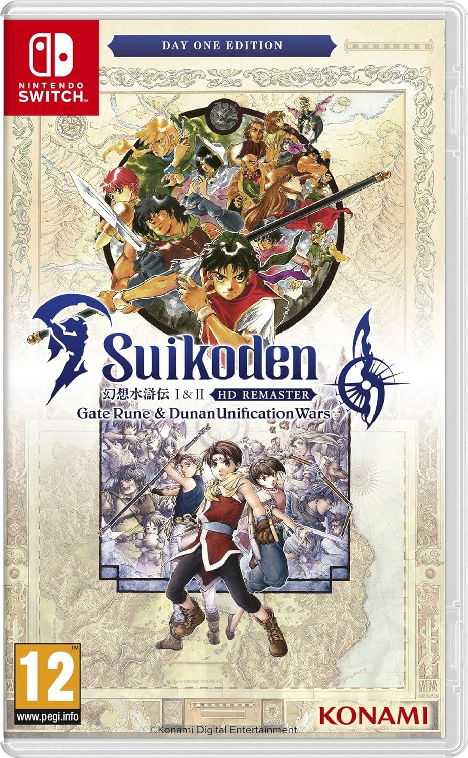 Suikoden I & II HD Remaster PAL Nintendo Switch