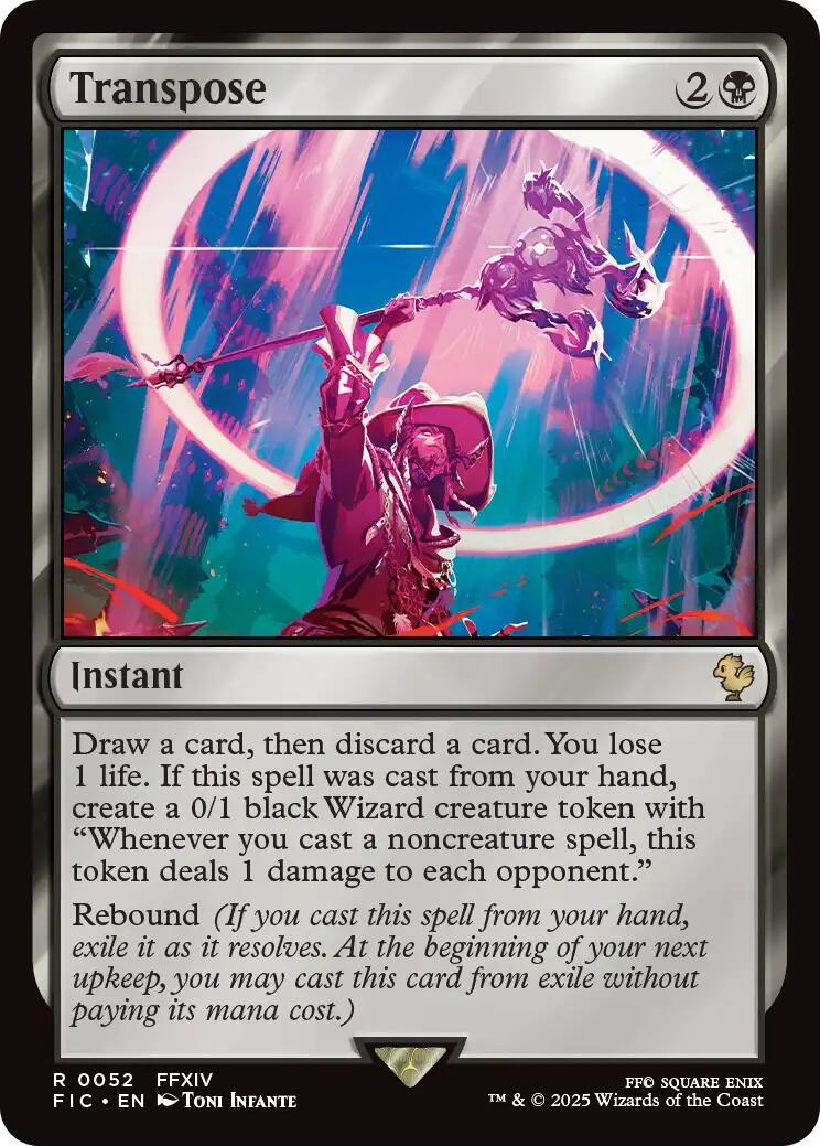 Transpose [Foil] condition prices